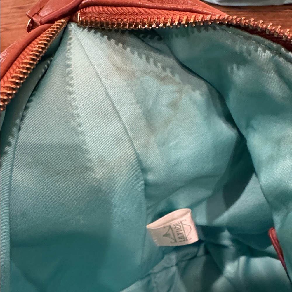 Lily Jade Cognac Leather Baby Bag - Picture 7 of 7